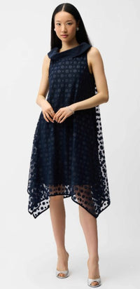 RIBKO MIDI DRESS DOT ALINE