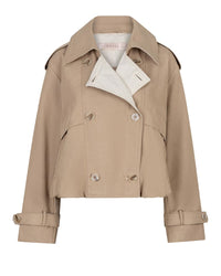 ESQUALO CROP TRENCH BUBBLE