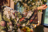 MARKET OF STARS CROPPED KIMONO