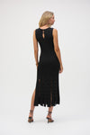 RIBKO DRESS SWTR KNIT MIDI