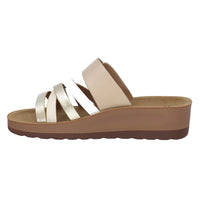 TAXI SANDAL MULTI STRP WEDGE