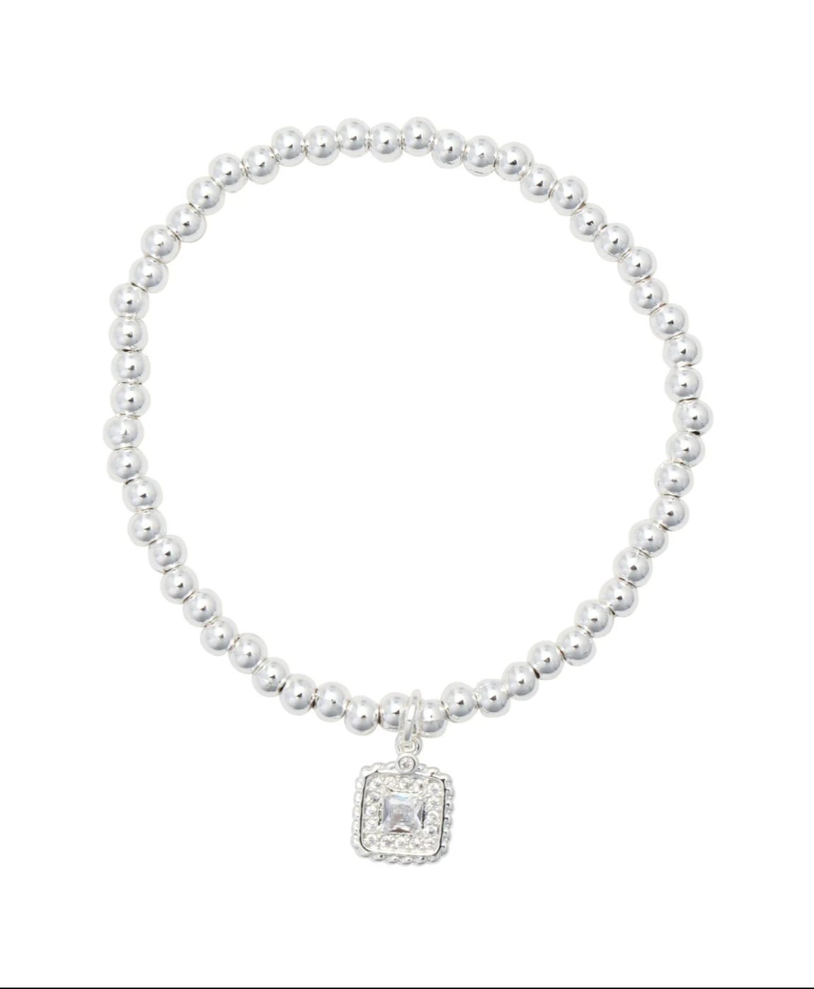 MERX BRACL TINY BALL SQUARE CRYSTAL