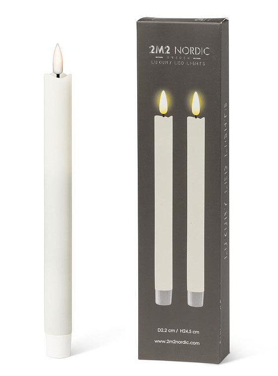 ABBOTT CANDLE TAPER S/2