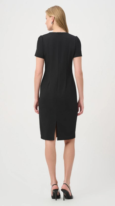 RIBKOFF DRESS EMBLLSH BOW NCK
