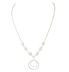 MERX NECKLACE CIRCLE PEARL