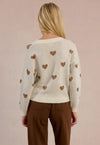 MOLLY KNIT HEART CARDIGAN