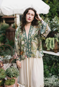 MARKET OF STARS CROPPED KIMONO