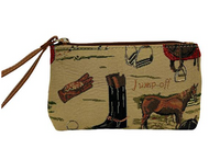 TAPESTRY WRISTLET BAG