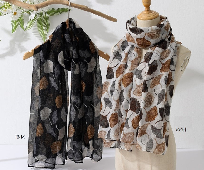 PIC SCARF SUMMER FLAT LEAF