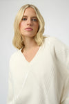 JOSEPH RIBKOFF SWEATER SEQUIN VNECK