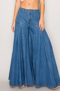 SUPER WIDE LEG JEANS