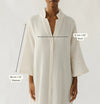 CRINKLE SHIRT DRESS