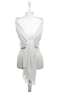 SOLID PASHMINA WRAP SCARF