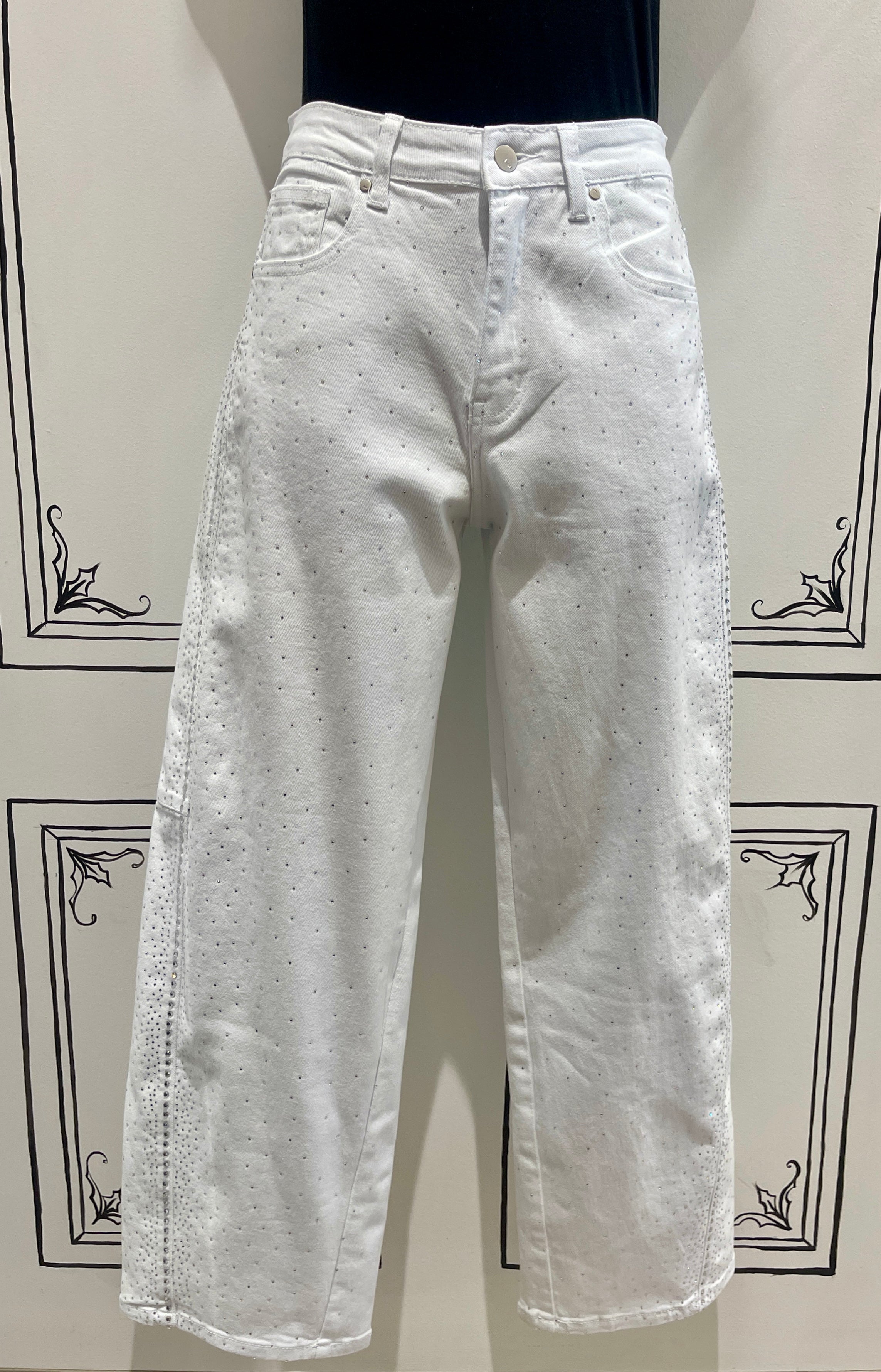 RHINESTONE JEANS