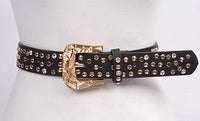 STUDDED BUCKLE BELT