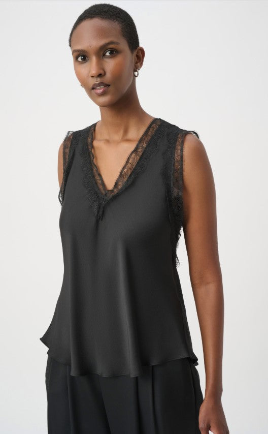 RIBKOFF TOP RCYCLD SATIN LACE