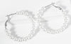 WONA EARR PEARL BEADED HOOP