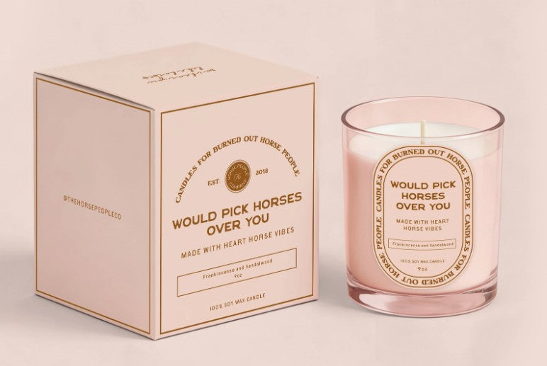 CANDLE FOR BURNED OUT HORSE PEOPLE