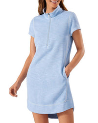 TOMMY BAHAMA HALF ZIP DRESS