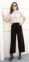ORANGE KNIT PULL ON PANT