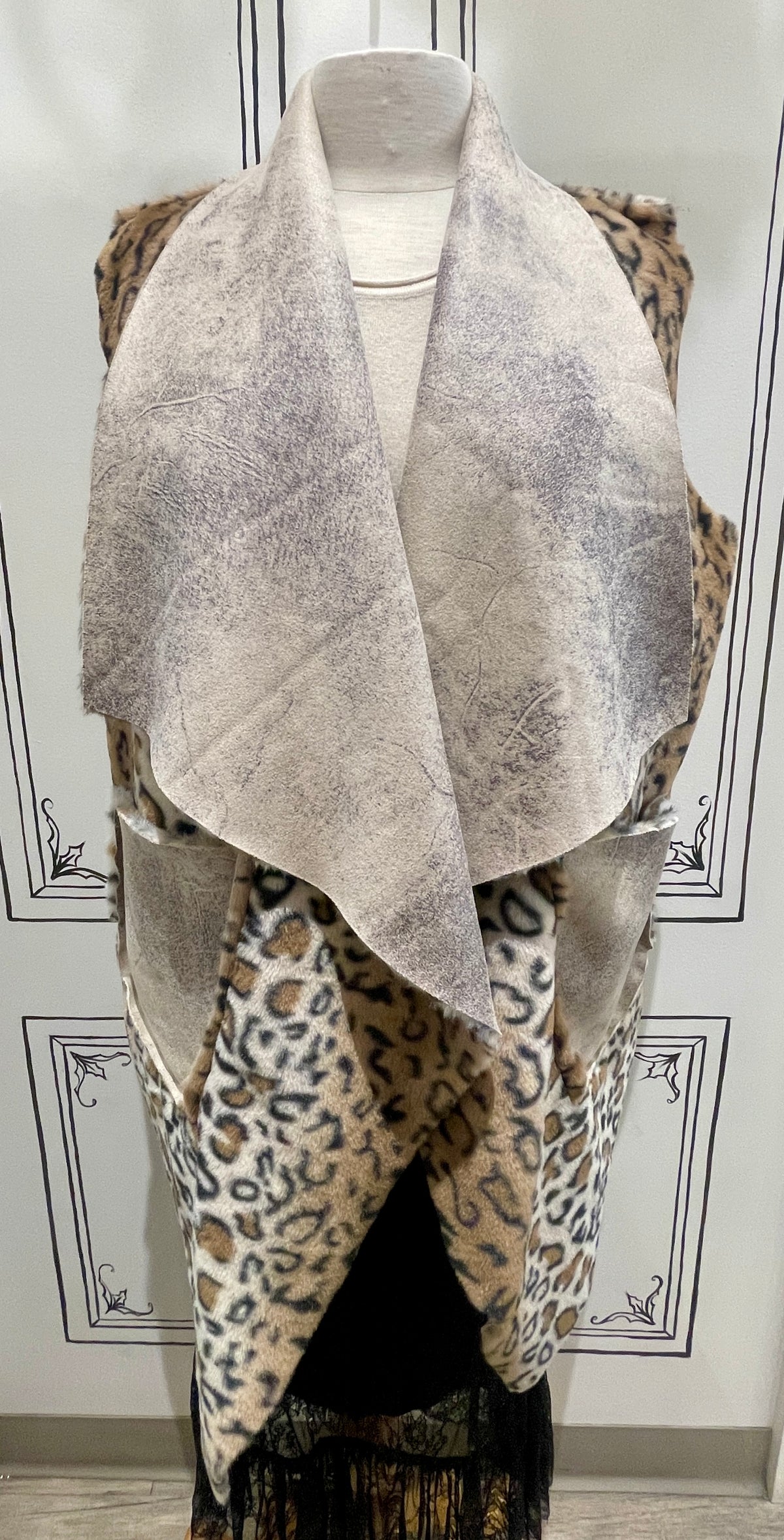 ETERN VEST LEOPARD