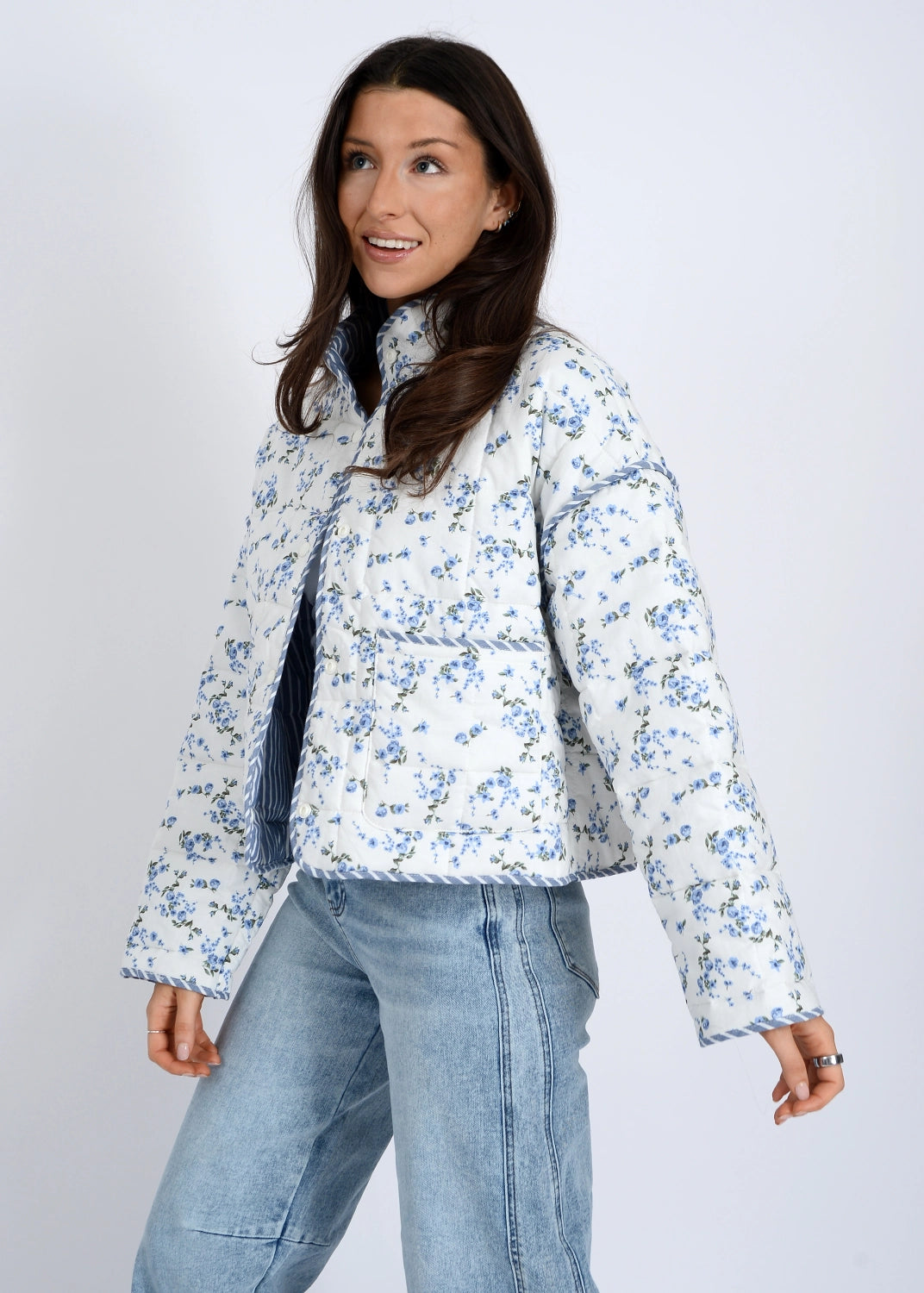 RD JACKET FLORAL QUILT