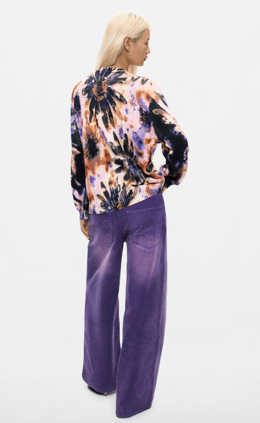 DESIGUAL V NECK FRONT BUTTON CARDIGAN