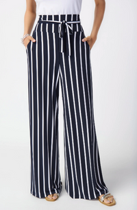 RIBKO PANT WIDE LEG STRIPE