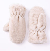 WELL GLOVE LEO MITTEN FAUX FUR