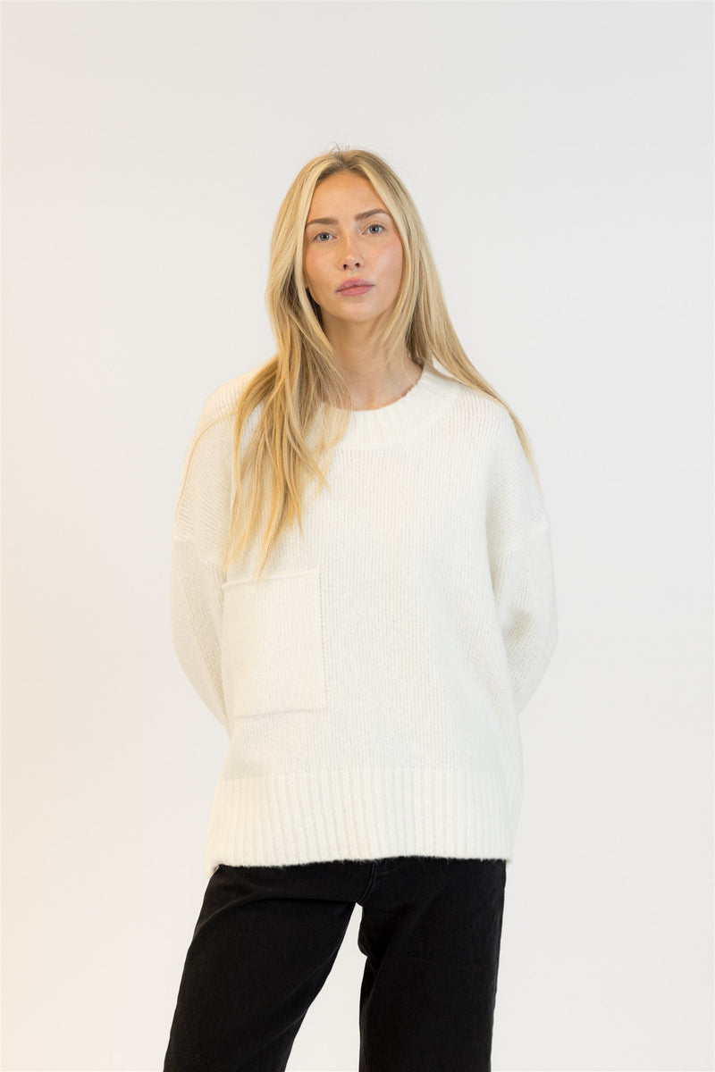 LYLA SWEATER PULLOVER IVRY
