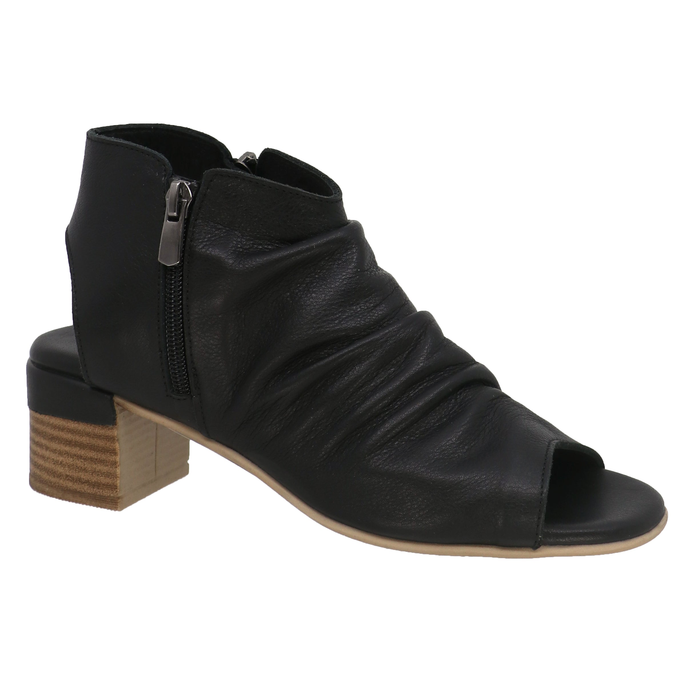 EVERLY BOOTIE RUCHED ZIP
