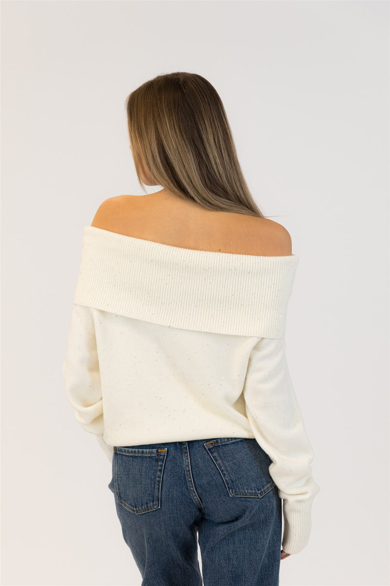 LYLA SWEATER OFF SHLDR