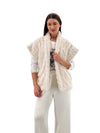 ORLY FAUX FUR VEST CBL LOOK