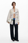 DESIGUAL PRINTED BLOUSE