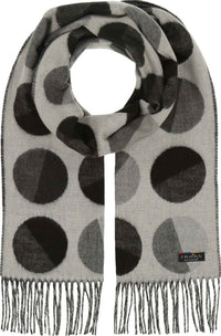 FRAAS SCARF LARGE POLKDOT