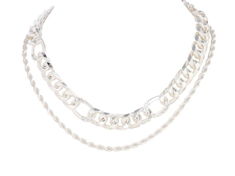 MERX DOUBLE LINK NECKLACE