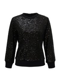 SANCTUARY RELAXED SPARKLE PULLOVER