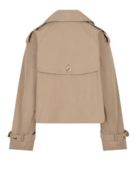 ESQUALO CROP TRENCH BUBBLE