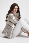NIKKI SHORT PUFFER W PKTS