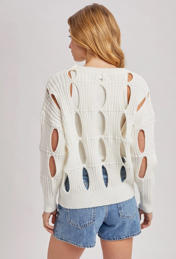 SWEATER OPEN KNIT