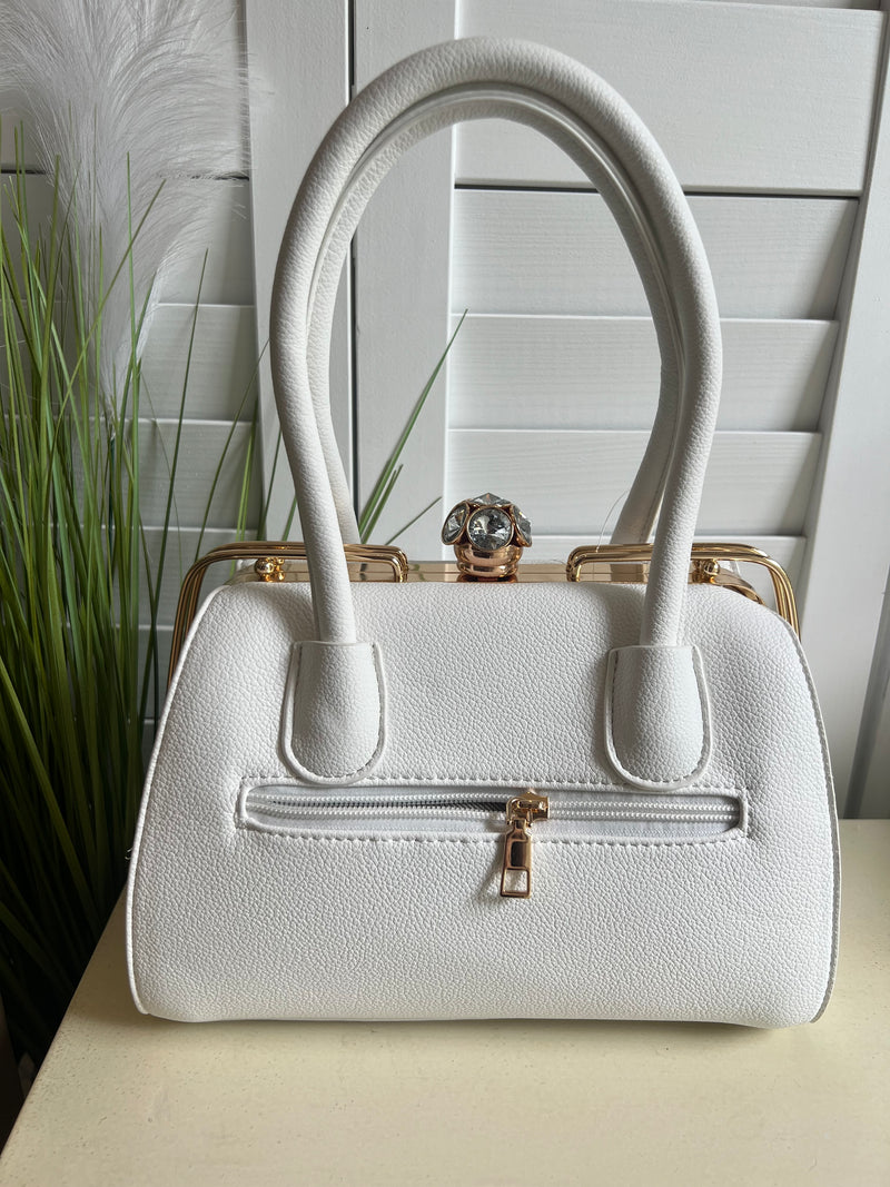 CRYST BAG LRG RHNSTN CLSP FRAME