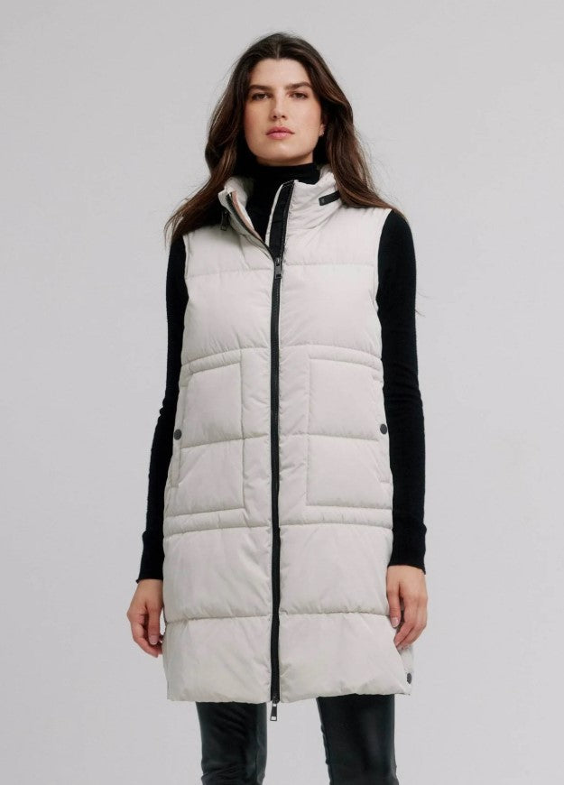 NIKKI VEST SUPER LIGHT QUILTED W/SIDE SNAPS