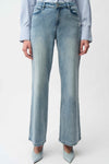 JOSEPH RIBKOFF CLASSIC WIDE LEG STRETCH JEAN