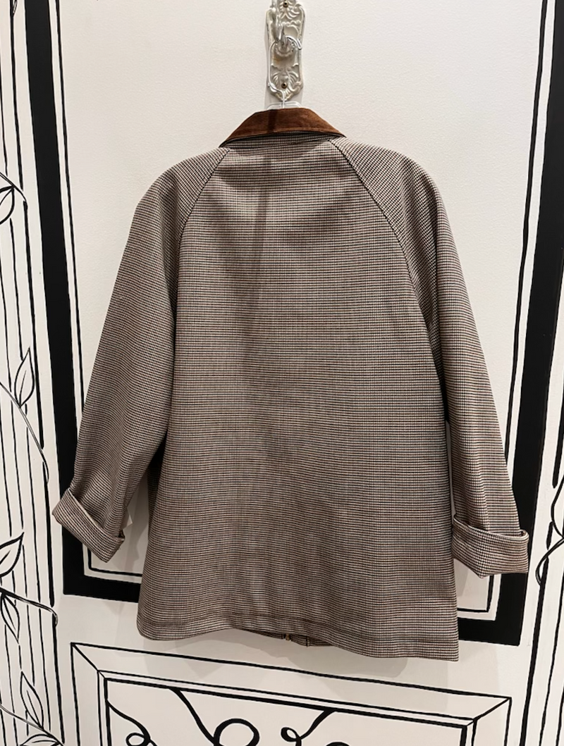 RD BARN JACKET HOUNDSTOOTH
