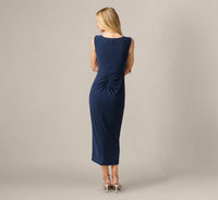 ADRIANNAP DRESS RSETTE DRAPE
