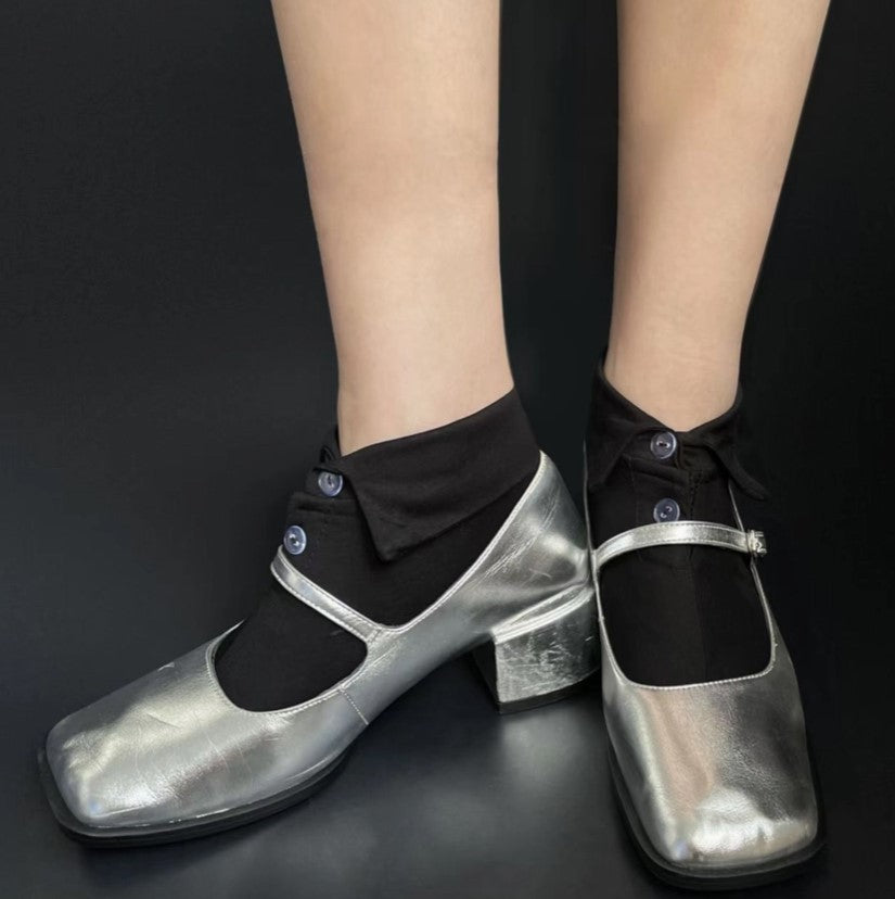 POLO COLLAR ANKLE SOCK
