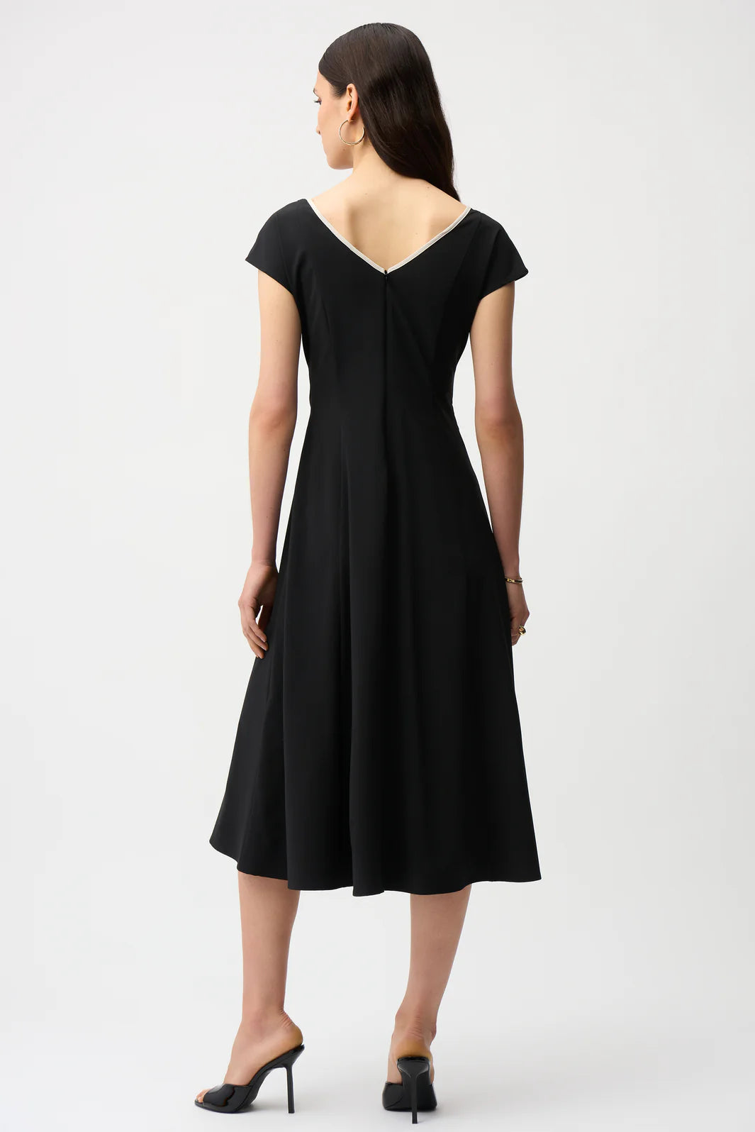 JOSEPH RIBKOFF MIDI DRESS WITH  BELT