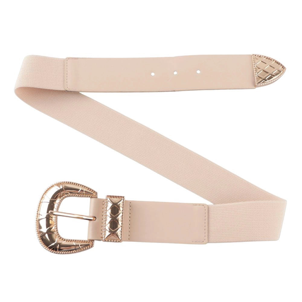 JA BELT METAL BUCKLE STRTCH