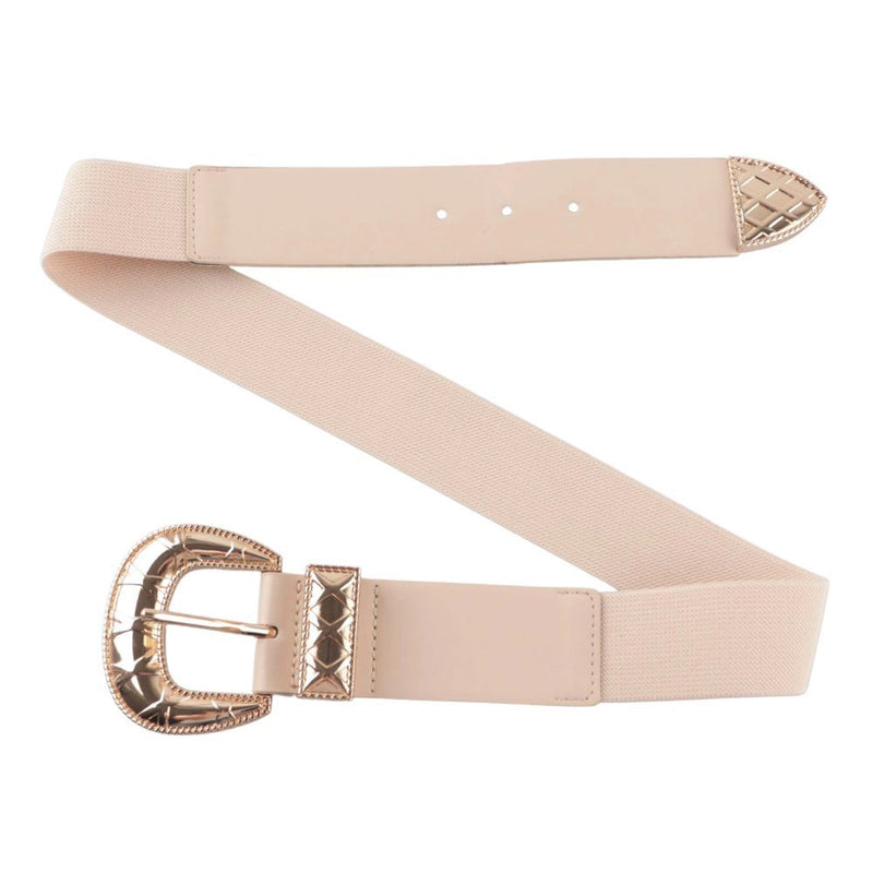 JA BELT METAL BUCKLE STRTCH