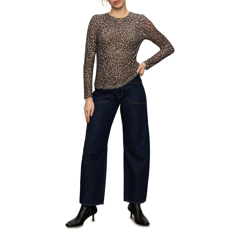 SANCTUARY L/S PERFECT MESH T
